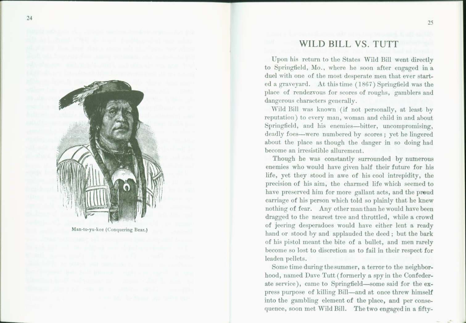 THE LIFE AND WONDERFUL ADVENTURES OF WILD BILL (J. B. Hickok). vist0013c